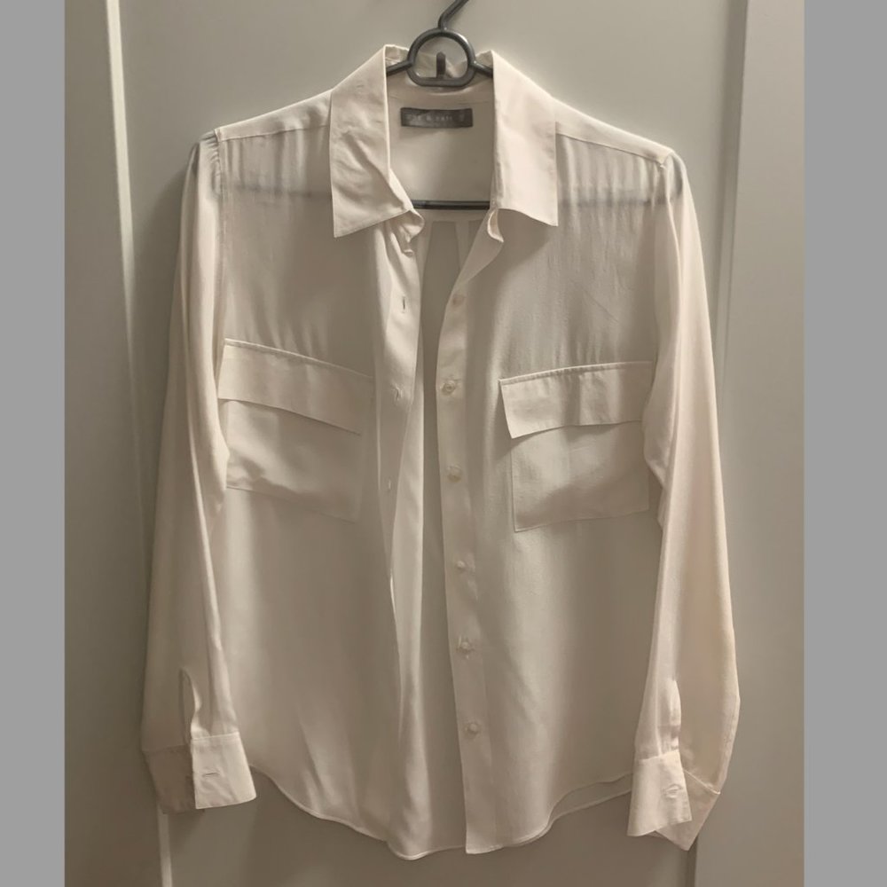 Zoe & Sam Silk Blouse